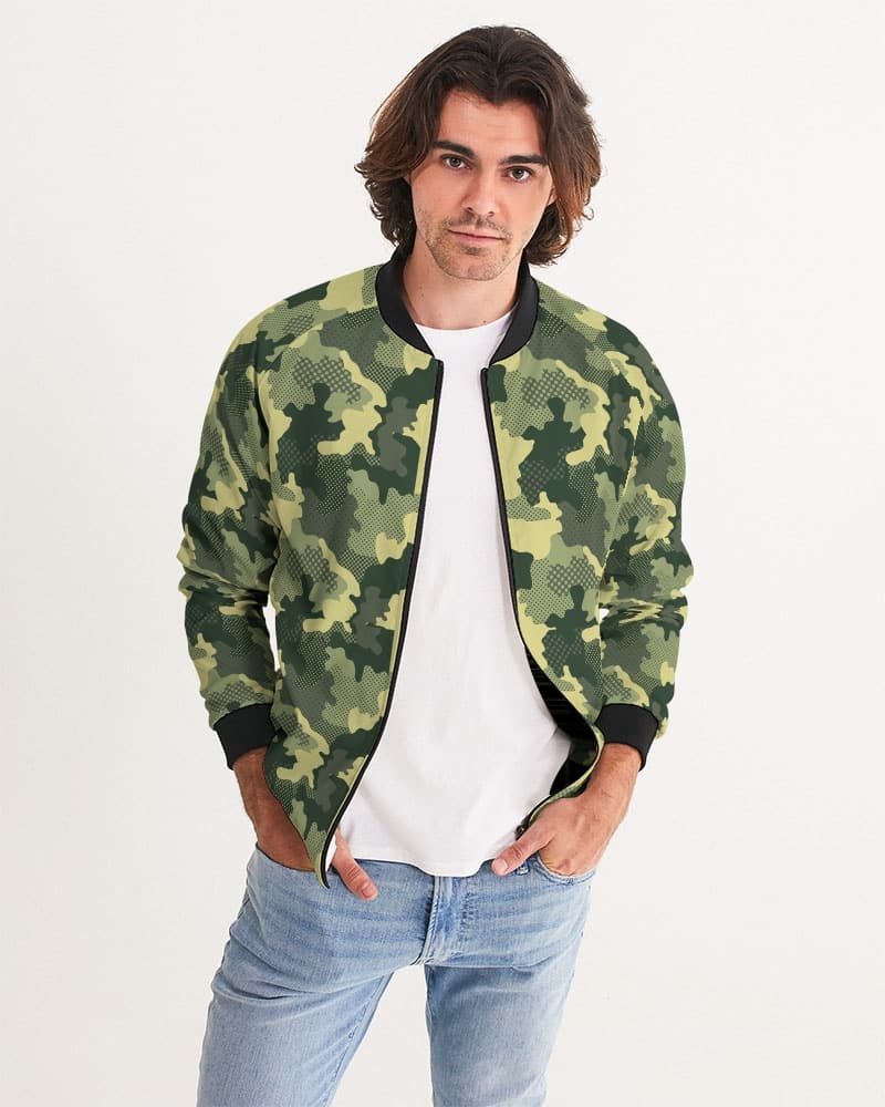 Buy Levi'S Olive Green Cotton Camouflage Jacket for Mens Online @ Tata CLiQ