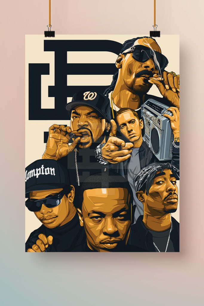 Rap Legends Poster – SMOOFY